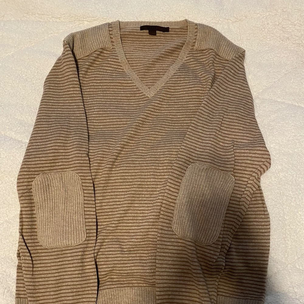 Reiss Men's merino wool crewneck sweater